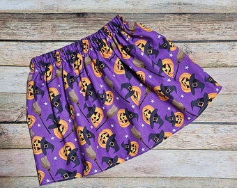 Cute Halloween skirts girl clothing toddler clothes spooky outfit halloween dress up halloween costume fabric skirt