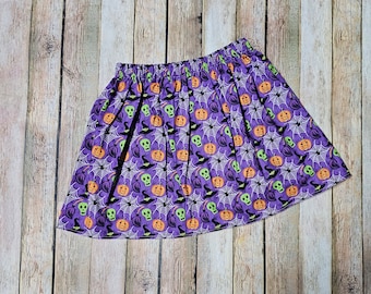 Halloween skirt halloween fabric outfit girls costume girls play skirt