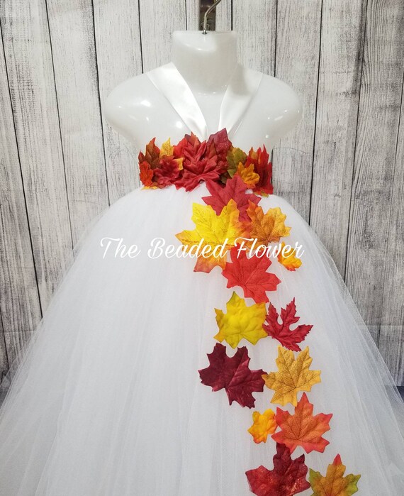 fall flower girl