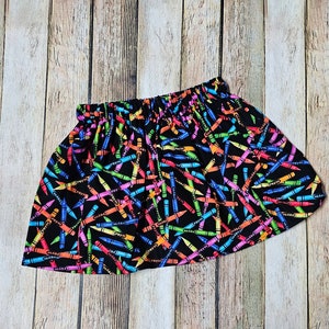 Back to School skirt back to school outfit bus skirt pencil skirt school outfit girls clothing rainbow dress pre-school girls skirts
