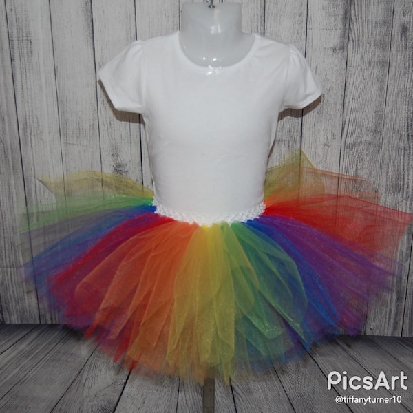 Rainbow Delight Tutu Dress