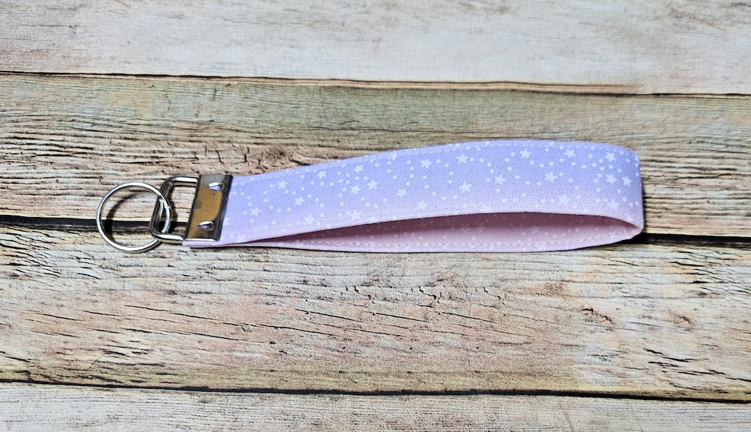 Key Fobs Pastel Stars Key Ring Fabric Key Fob Spring - Etsy