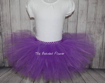 purple tutu skirt Newborn child youth tutu