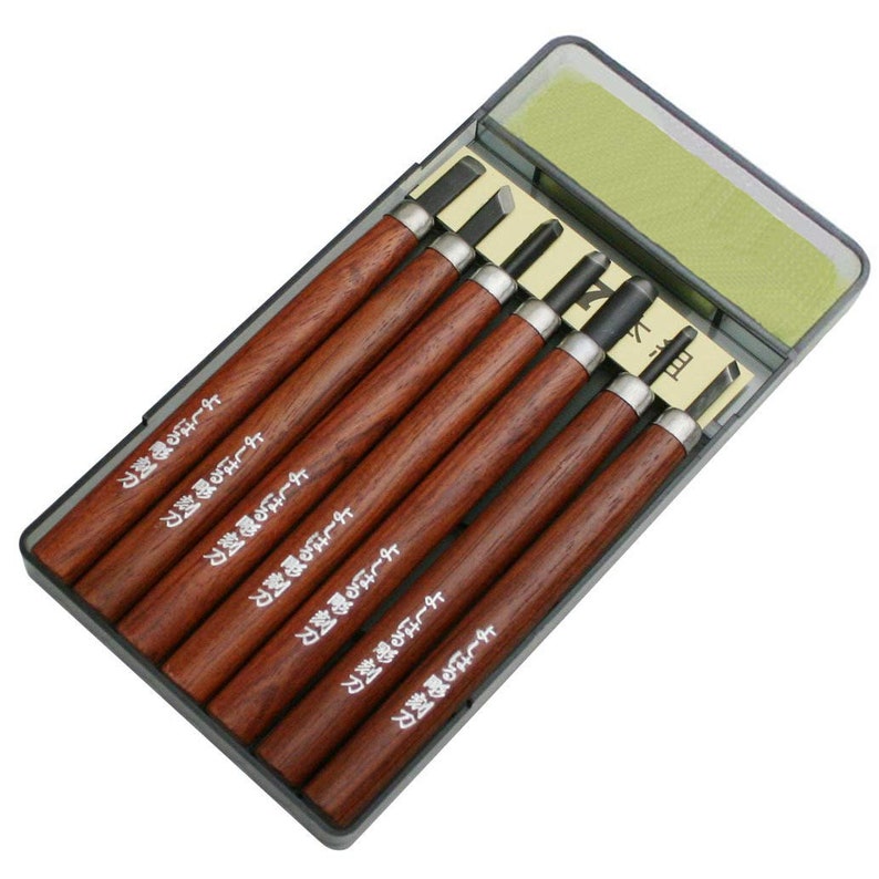 Japanese Engraving Knives Chisels Craft Tools Etsy