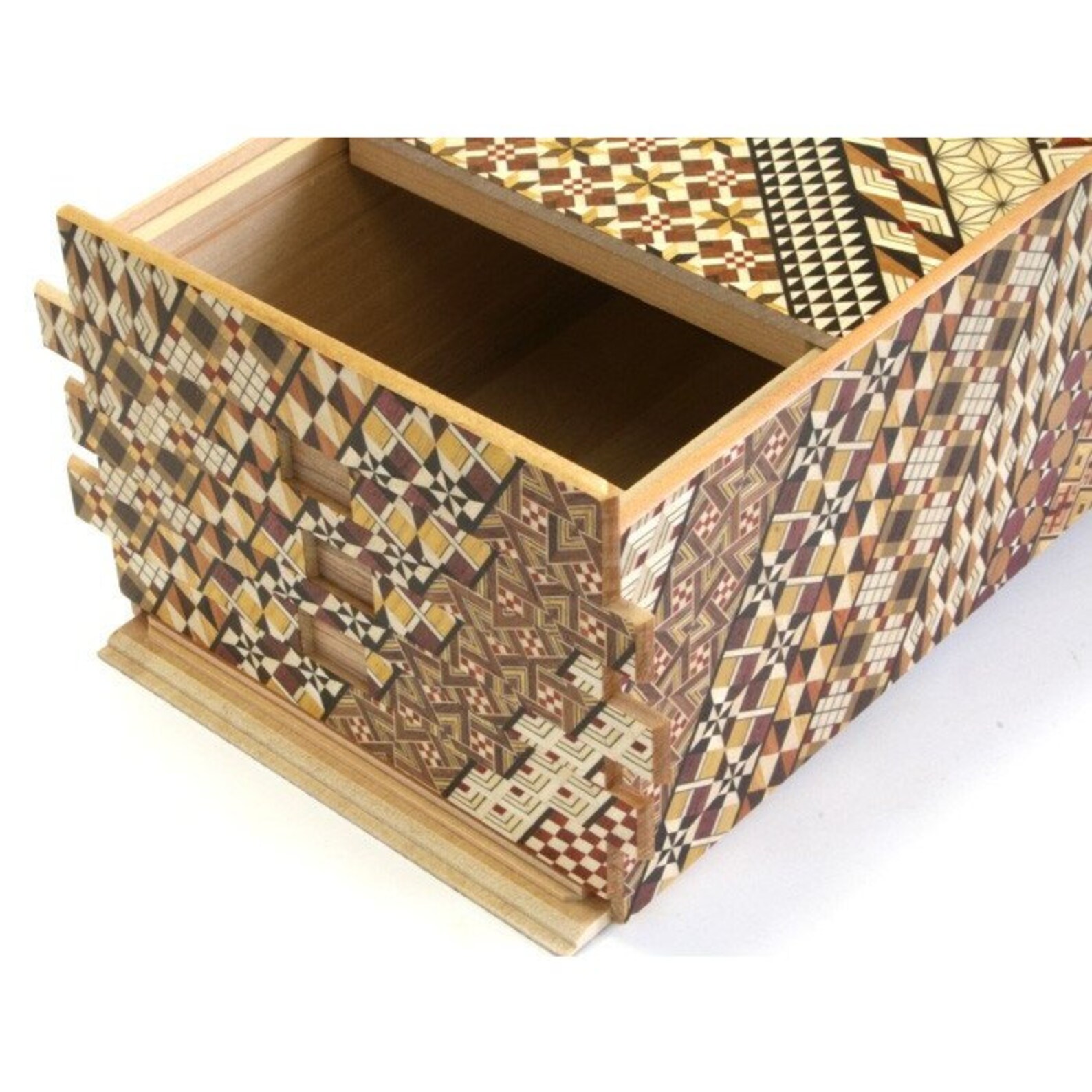 From Japan Yosegi Craft Japanese Wooden Puzzle Box 72steps Etsy