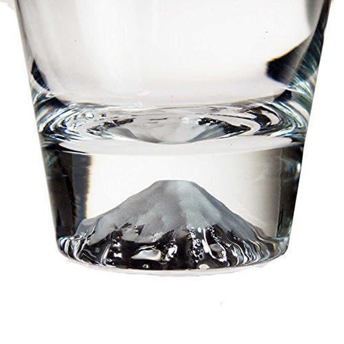 From Japan Mt. Fuji Ice Cube Glass Sake Cup Tajima Etsy