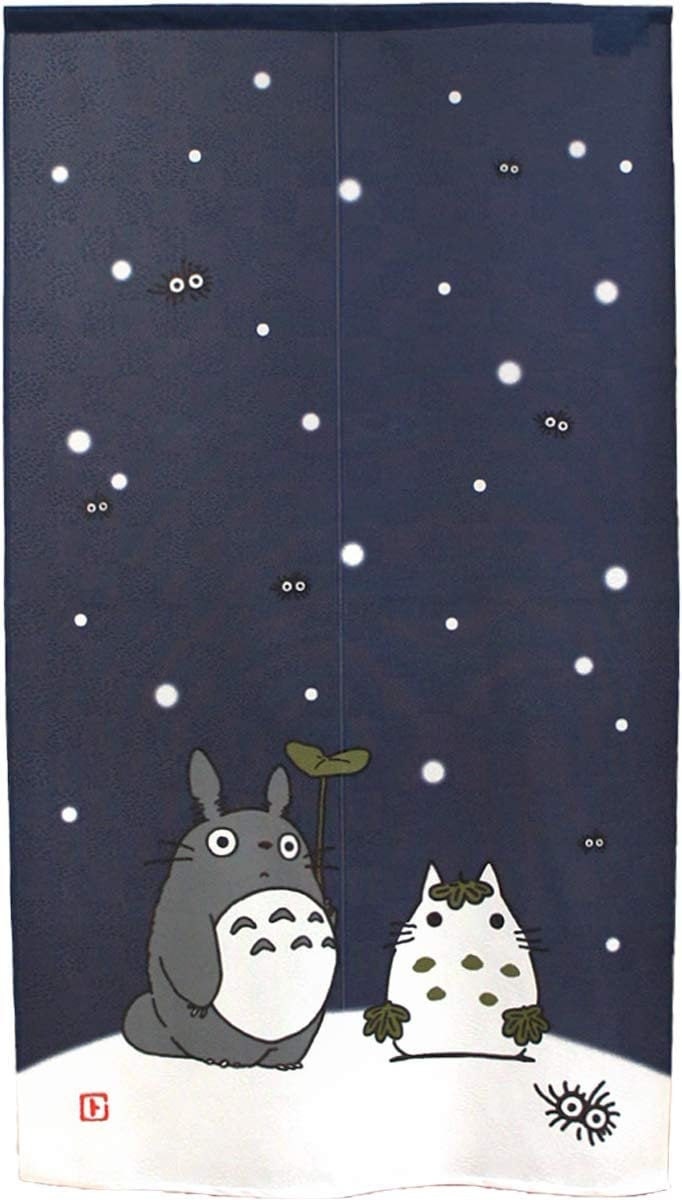 Very Cute Japanese Doorway Curtain Noren Seven Lucky Cats 85x170cm Made in Japan 