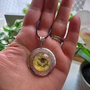 Bee Locket Necklace