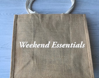 Weekend Essentials Yute Tote