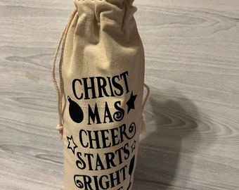 クリスマスワインギフトバッグ