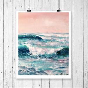Coastal wall art, Seascape print, Variety of sizes, custom sizes