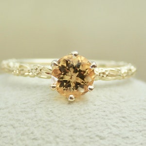 Sherry Topaz Ring - Etsy