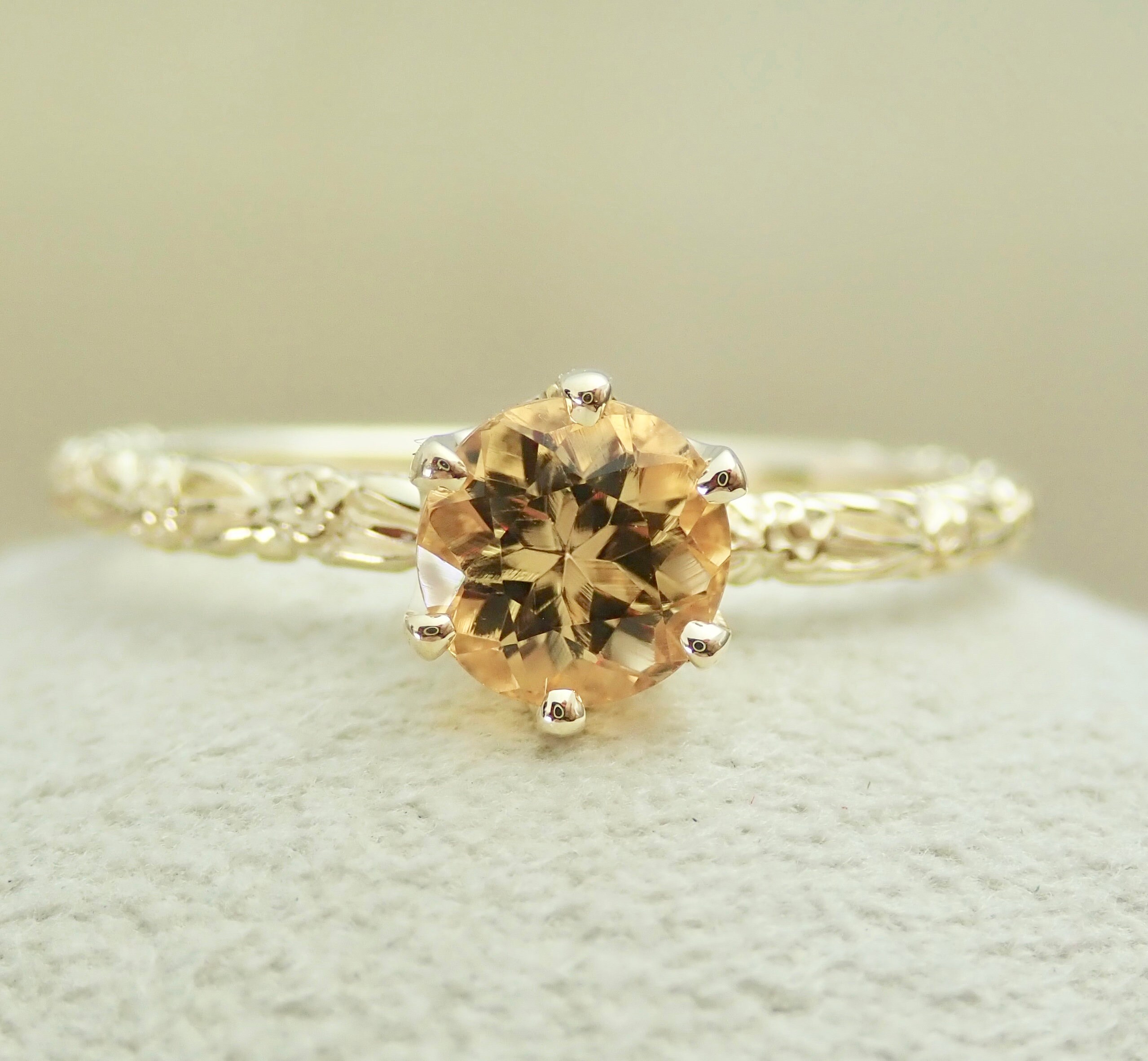 Vintage imperial sale topaz ring