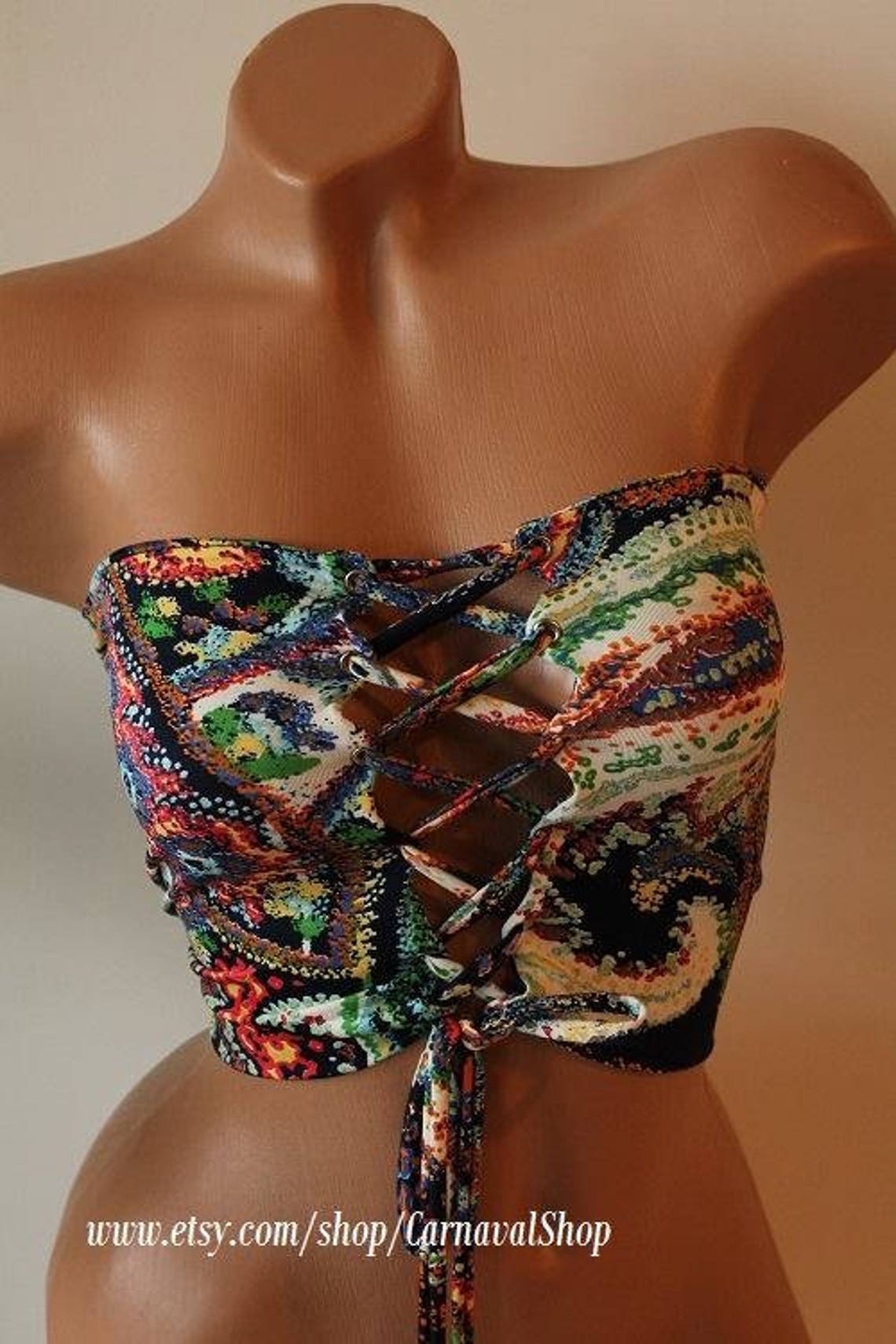 Makenzie Spandex Bandeau Corset