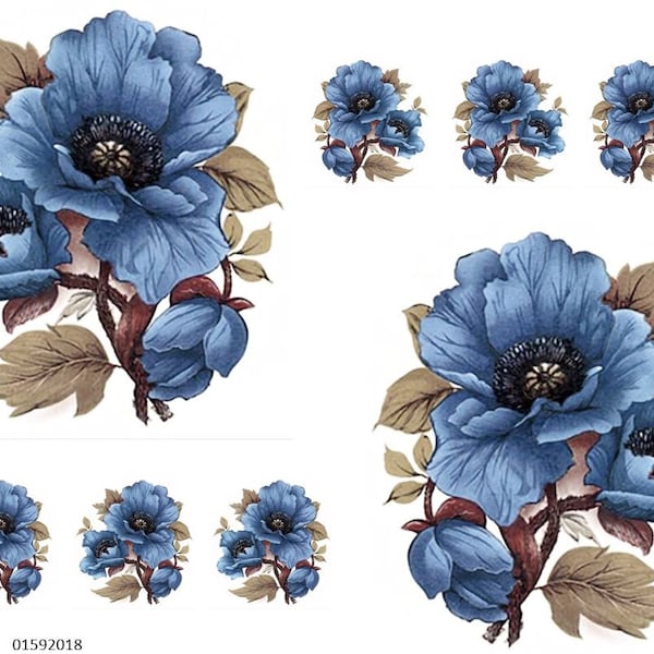 Floral Wall Decals Etsy