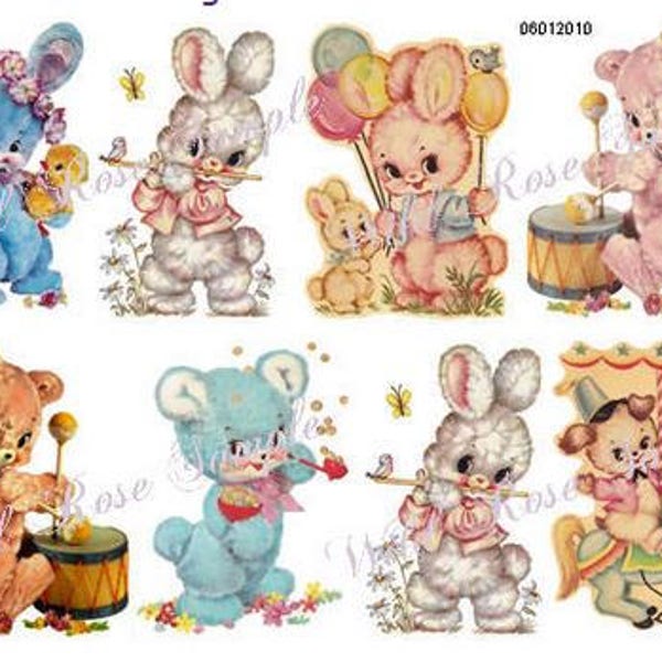 Vintage Nursery Decals Etsy