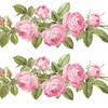 Vintage Gorgeous Pink Roses French Perfume Labels Shabby Decals - Etsy