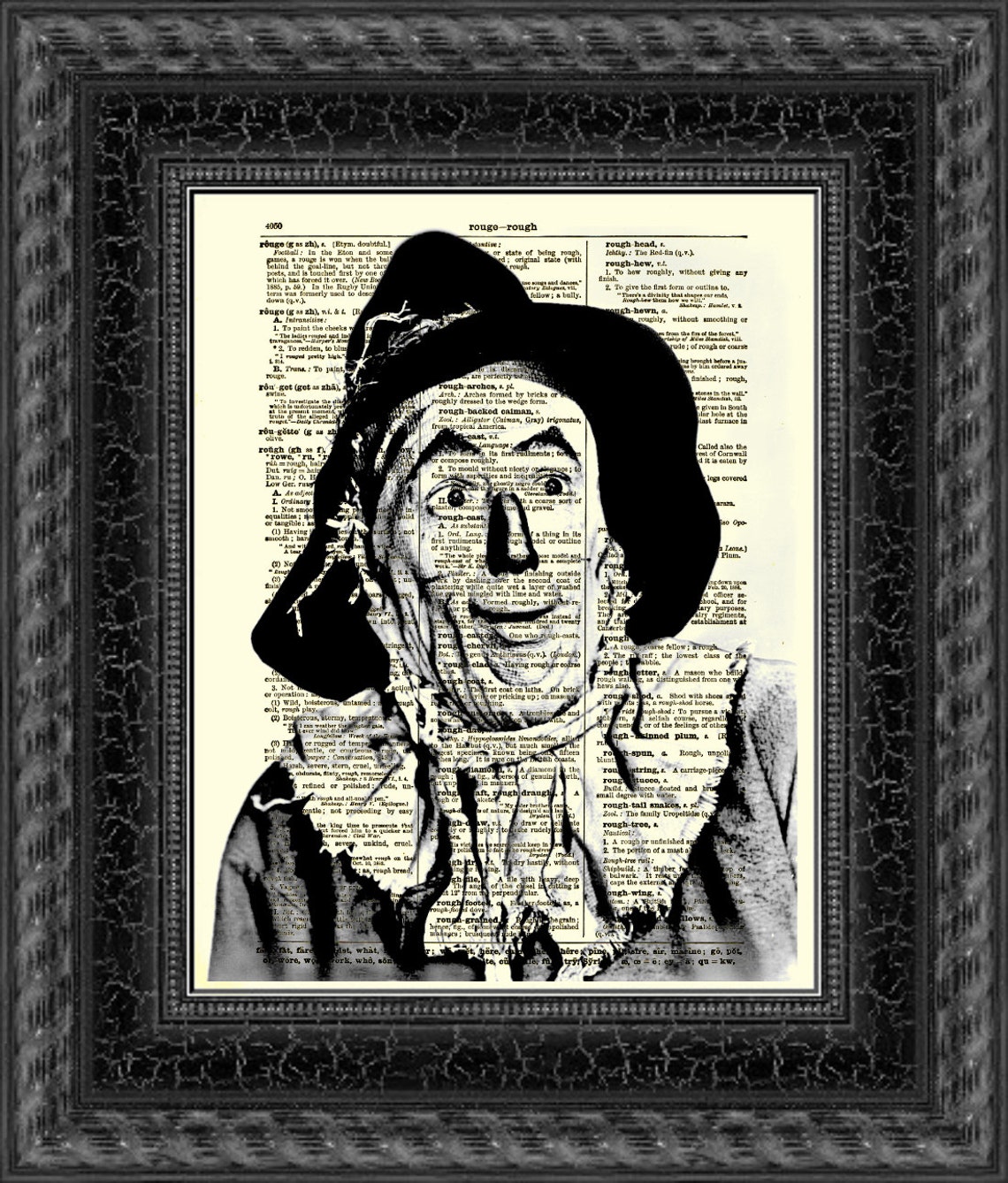 125 Year Old Antique Dictionary Pages With Wizard of Oz - Etsy