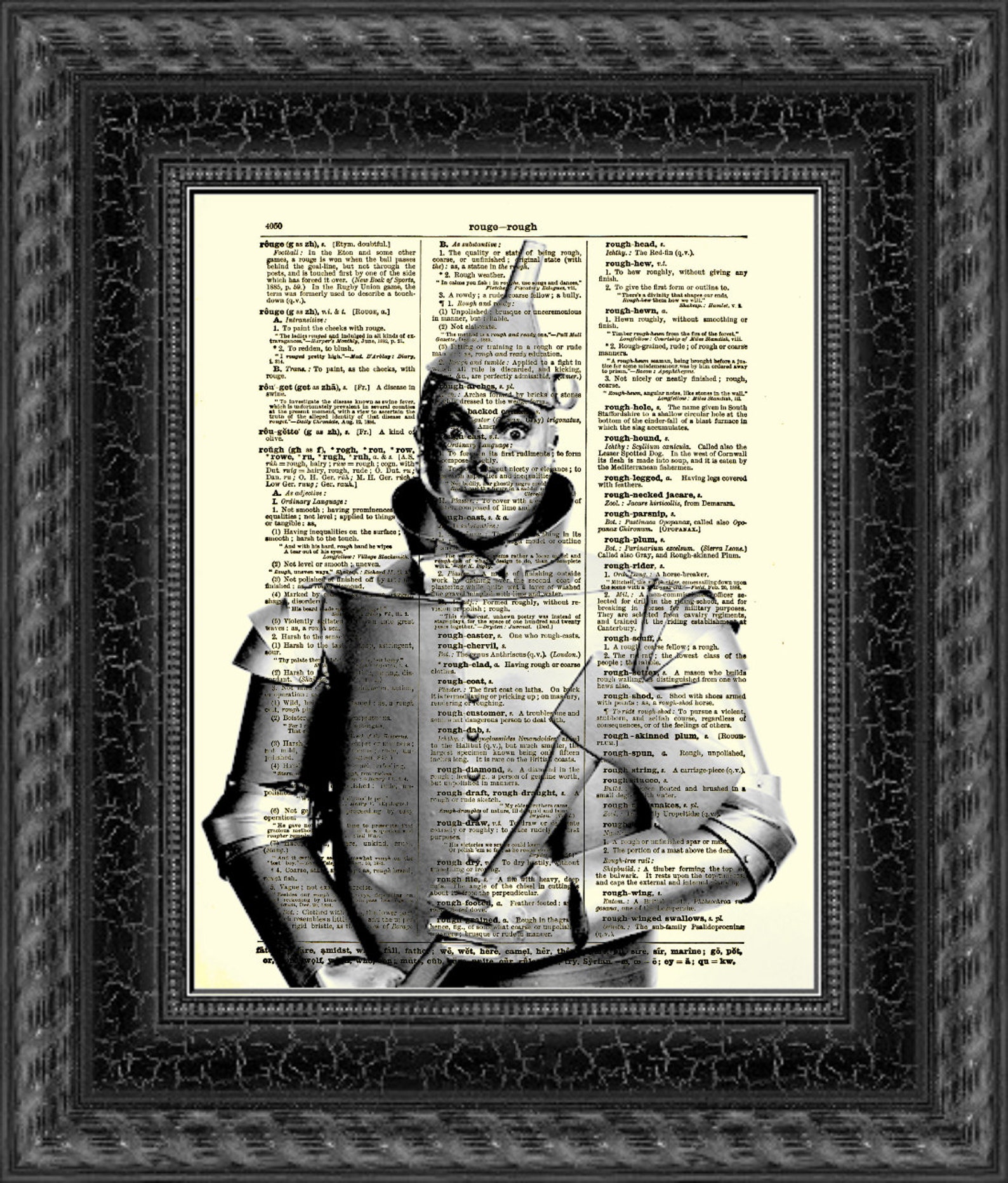 125 Year Old Antique Dictionary Pages With Wizard of Oz - Etsy