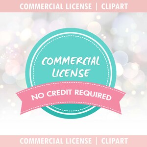Commercial Use License with No Credit Required for Clipart