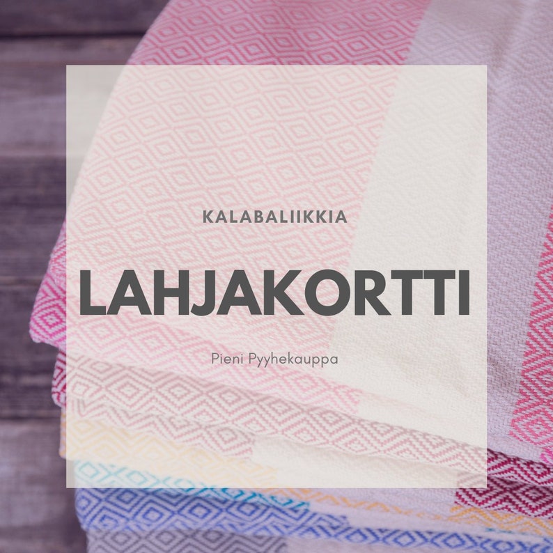 Lahjakortti I Gift Card