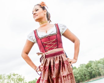 Dakshata - EINZELSTÜCK - Couture Dirndl