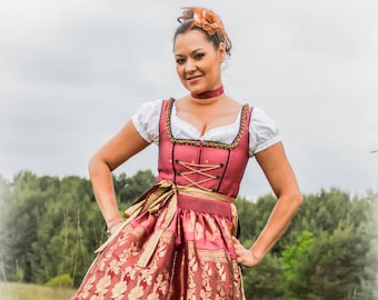 Bavarian Dress "Chadna" - SINGLEPIECE