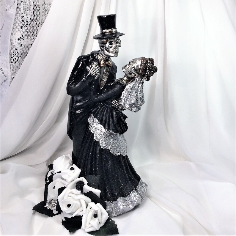 Gothic Decor Skull Decor Gothic Home Decor Black White Etsy