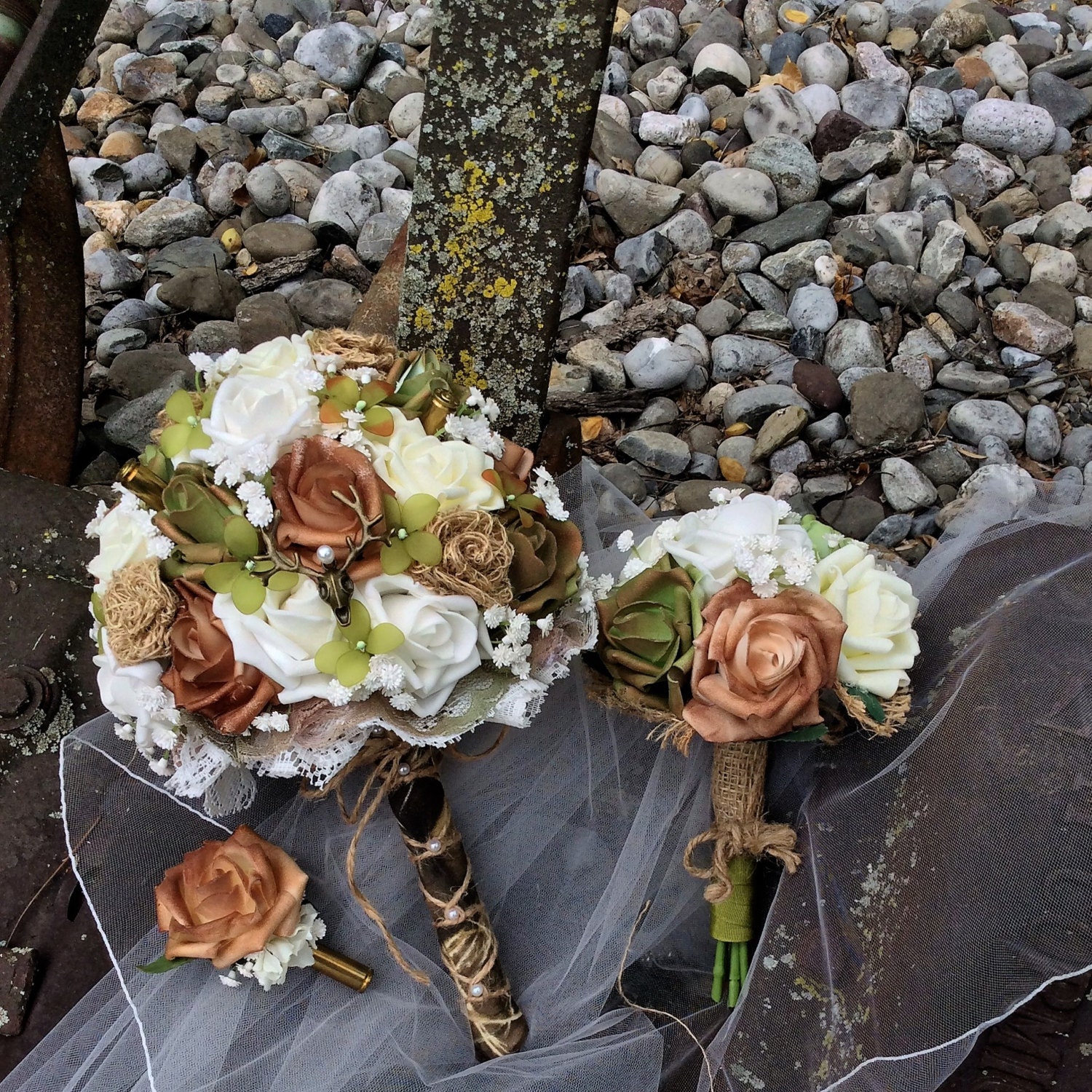 Rustic Country Wedding Set Rustic Wedding 3 Piece Etsy