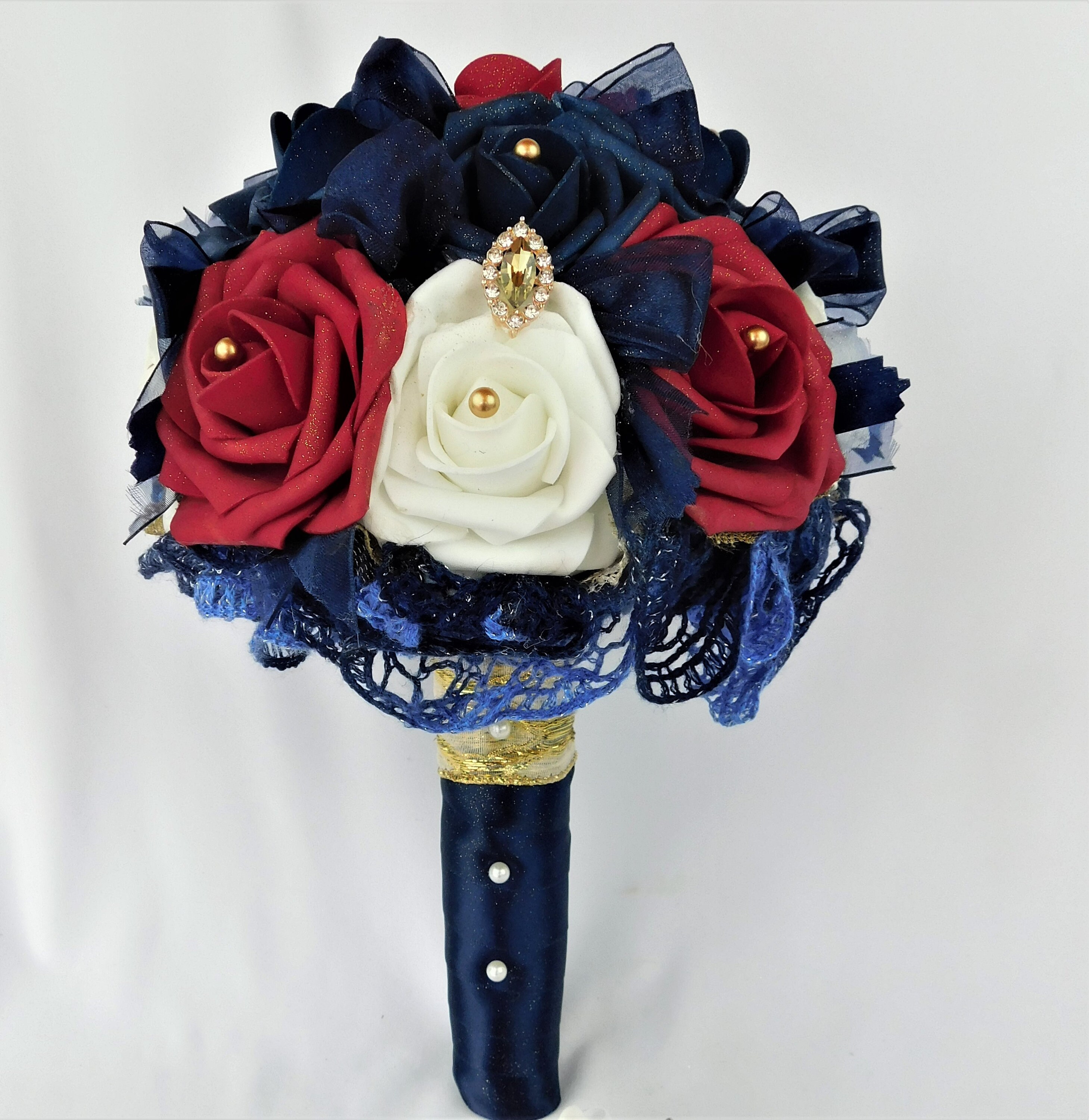 Beauty and Beast Wedding Bridal Flower Set Bridal Etsy