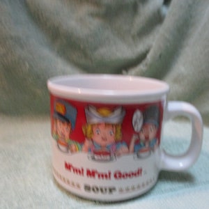 Mug Cup Bowl 1993s Campbell M’m! M’m! Good! Soup Vintage 1993 Licensed Westwood