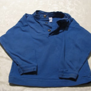 Vintage OshKosh B-Gosh Blue Sweater - 12 month old baby!  Made in Canada