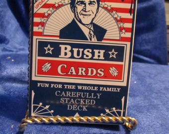 GEORGE BUSH  JR  Playing Cards Poker Size Novelty Cards