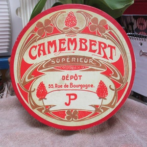 Camembert  Depot Paris Four Plate Serving for entertainment