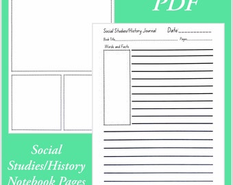 Social Studies/History Notebooking Journal