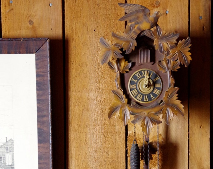 Vintage German Cuckoo Clock, Cuckoo Clock Mfg. Co. Inc. 100/171 Etsy