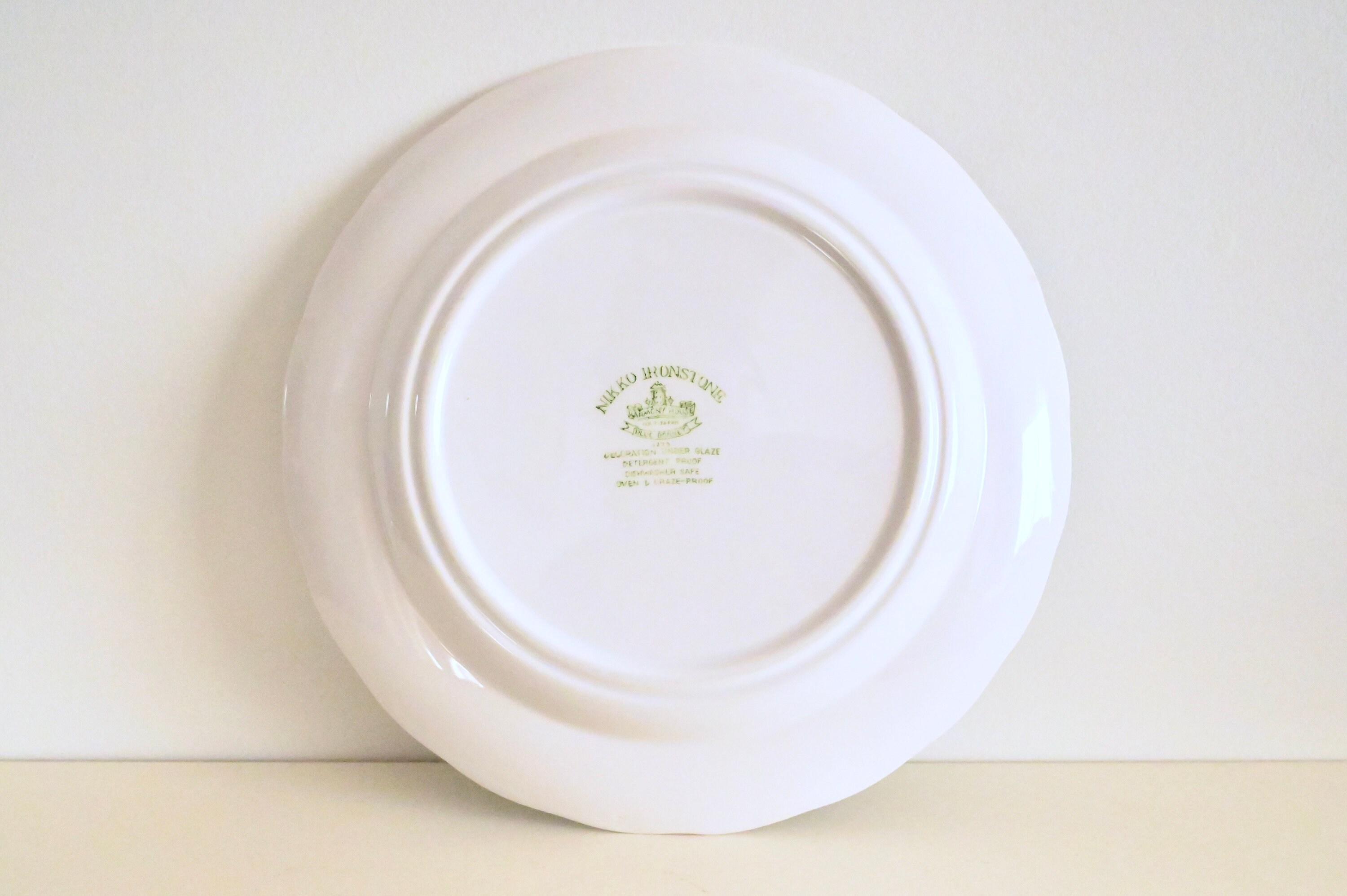 Nikko Ironstone Harmony House Blue 10 Inch Dinner Plate Etsy