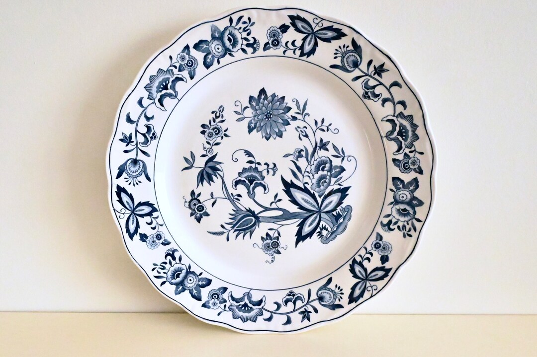 Nikko Ironstone Harmony House Blue 10 Inch Dinner Plate Etsy