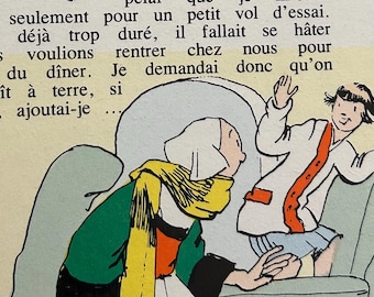 Bécassine en Aéroplane by Caumery