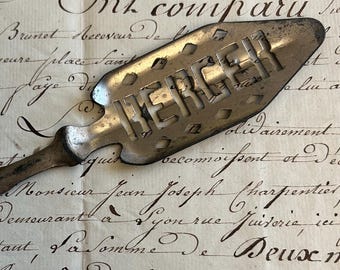 French Berger Absinthe Spoon, Circa 1900s-1930s