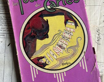 Vintage French Card Tricks Book: Les Tours de Cartes (1930)