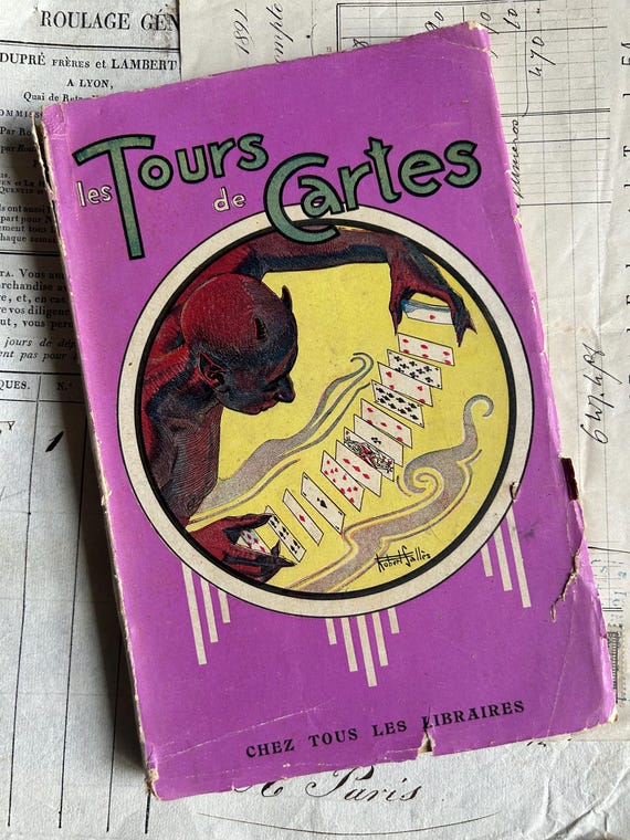 Vintage French Card Tricks Book: Les Tours de Cartes (1930)