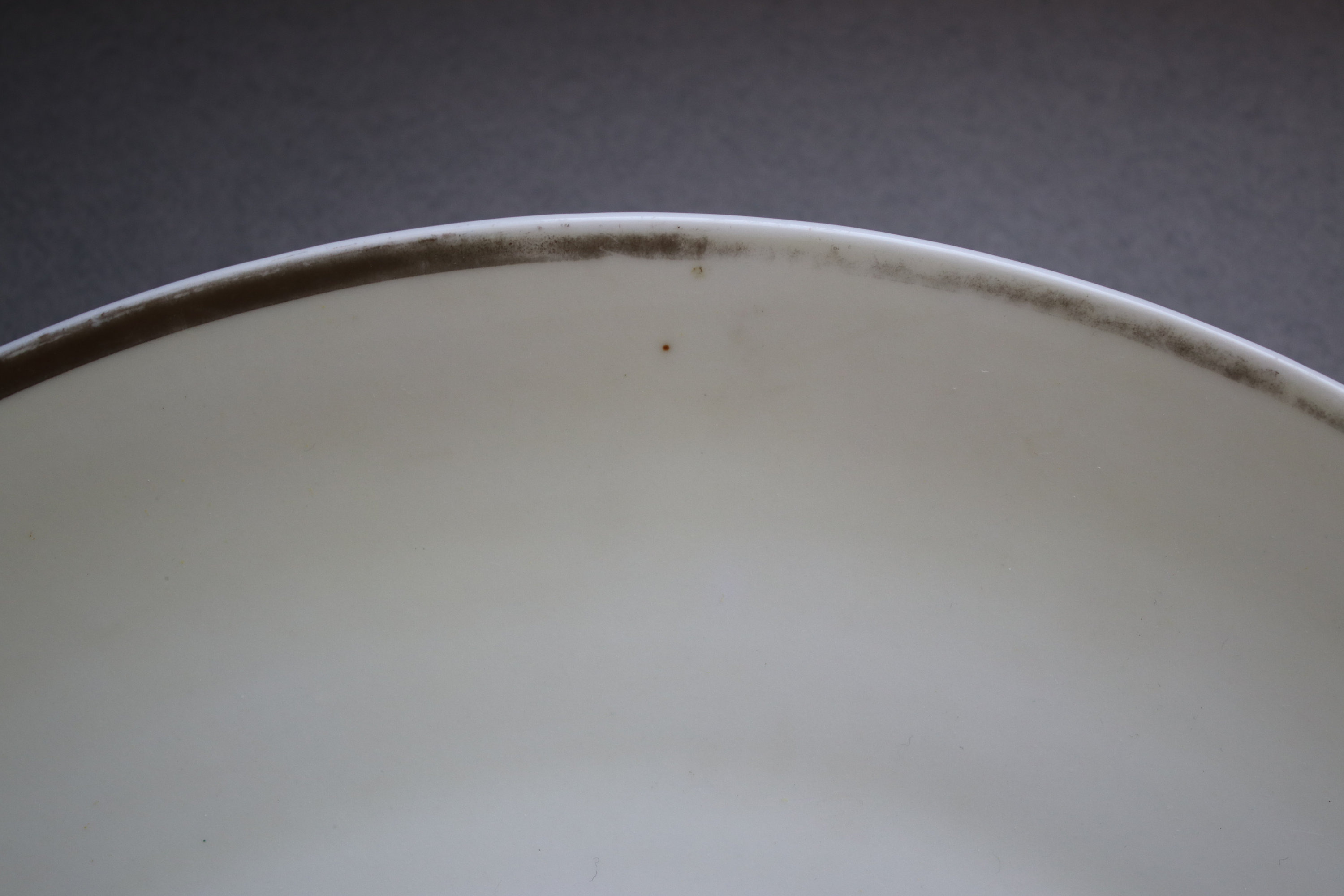 Antique, Porcelain, Three Crown German Plate with Roses