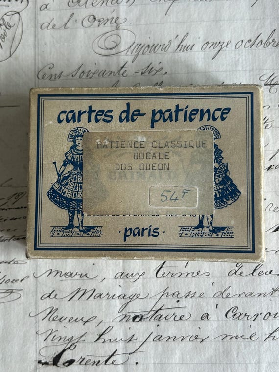 Grimaud Cartes de Patience, Two Miniature Decks