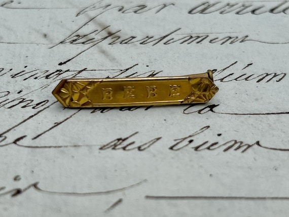 French Bébé Brooch, Circa 1930s