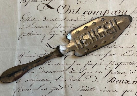 French Berger Absinthe Spoon, Circa 1900s-1930s