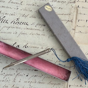 Sterling Silver Mechanical Pencil from Heras of Barcelona, Circa 1930s, in Original Box
