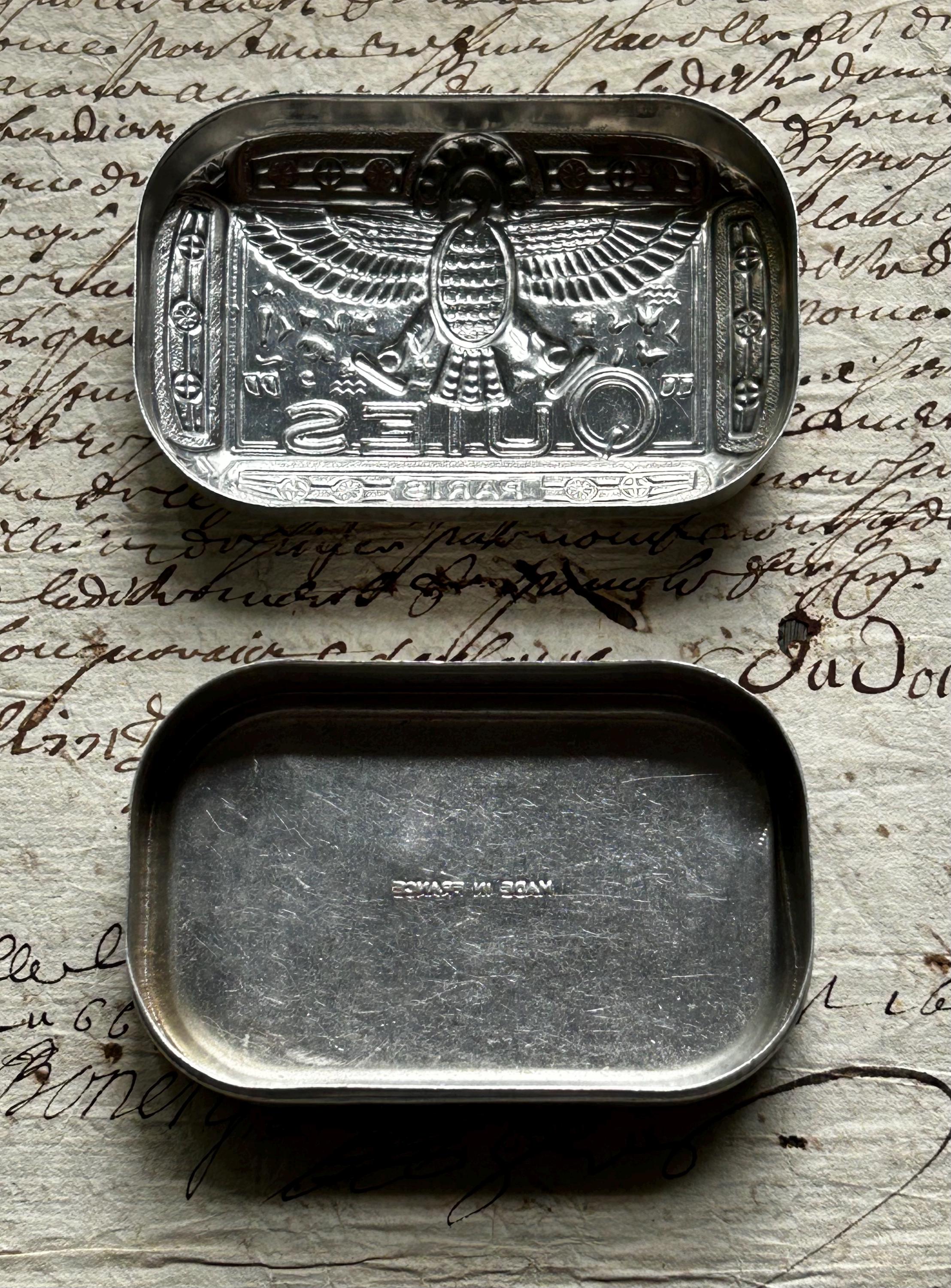 French, Aluminum Quies Box, Circa 1930s - Etsy Canada