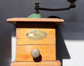 Small, French, Manual, Coffee Mill/Grinder by Peugeot Frères of Valintigney, Doubs