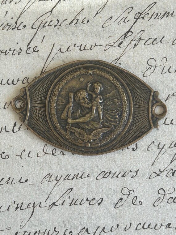 Saint Christopher Protection Medal for Vehicle